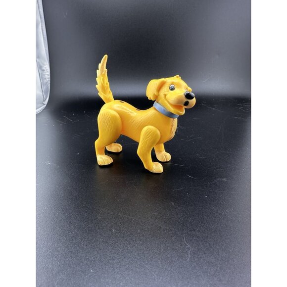 Vtg Barbie 2004 Mattel Doggie Daycare BEAU Yellow Dog Action Figure Replacement - Picture 2 of 7